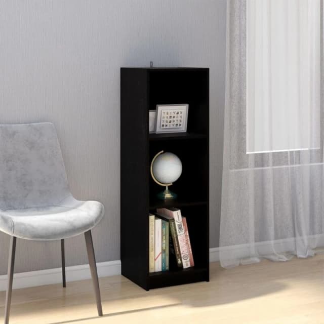 VIDAXL Vidaxl - Book Cabinet/Room Divider Black 36x33x110cm Solid Pinewood 8720286772690