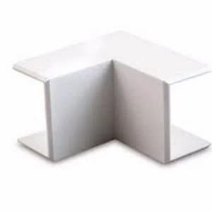 Zexum 25mm x 16mm Mini Trunking Accessories - Internal Angle
