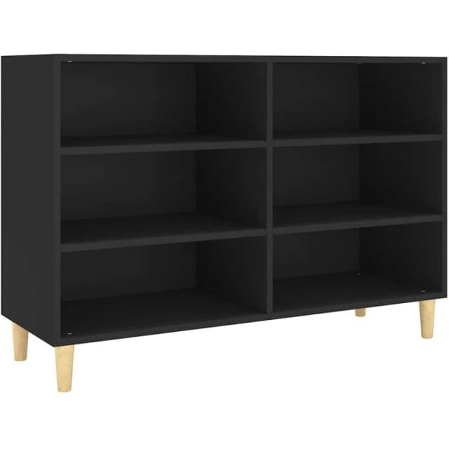 VIDAXL Sideboard Black 103.5x35x70cm Engineered Wood Vidaxl 8720286358412