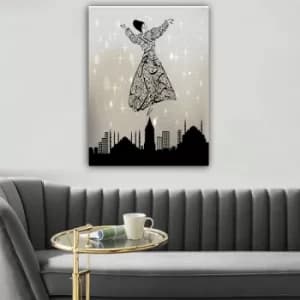 143775943_70100 Multicolor Decorative Canvas Painting