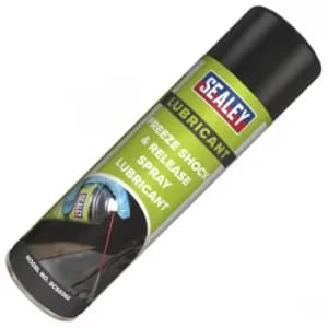 Sealey SCS036S Freeze Shock & Release Spray Lubricant 500ml
