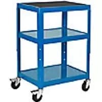 GPC Adjustable Height Trolley Blue 150kg Capacity