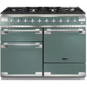 Rangemaster ELS110DFFMG/ Elise 110 Dual Fuel Cooker, Mineral Green