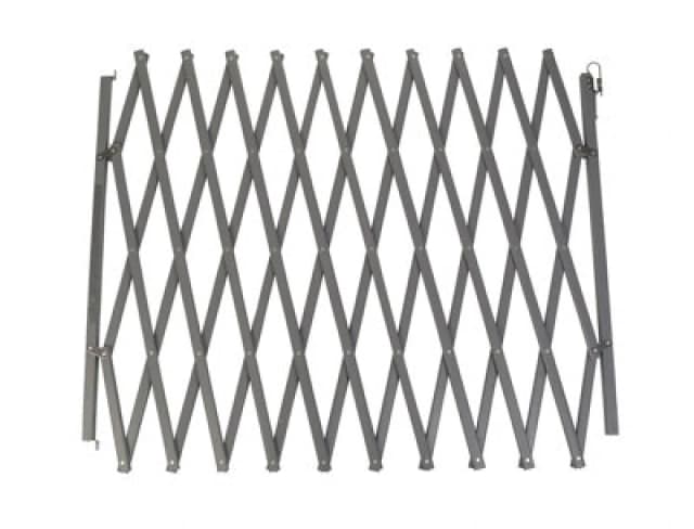 Bettacare Expandable Pet Barrier Xl, 60Cm - 230Cm, Grey, Wooden, Retractable Dog Safety Gate, Barrier For Puppy And Dog