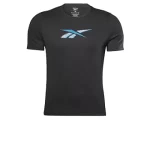 Reebok Speedwick Graphic Athlete T-Shirt Mens - Black