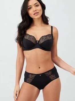Berlei Embrace Midi Brief - Black