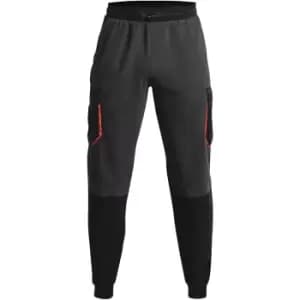 Under Armour Project Rock Microfleece Jogging Pants Mens - Grey