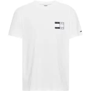 Tommy Jeans Tjm Twisted Flag Tee - White