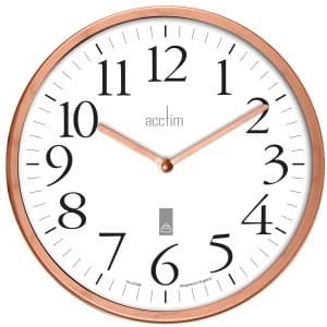 Acctim Roebuck Copper Wall Clock