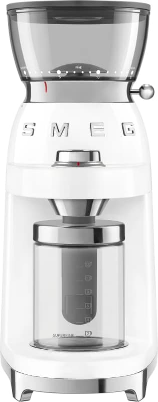 Smeg 50's Style CGF03WHUK Coffee Grinder - White