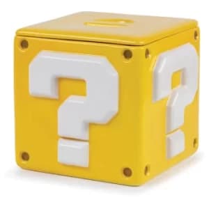 Super Mario Question Block Cookie Jar