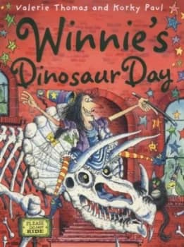 Winnies Dinosaur Day by Valerie Thomas Hardback