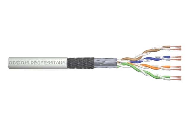 Digitus CAT 5e SF/UTP twisted pair patch cord. raw