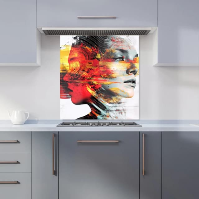 Designer Kitchen Splashbacks Calista Vale: 00004 Kitchen Splashback Size: 600mm x 750mm Multicolor Unisex 600mm x 750mm