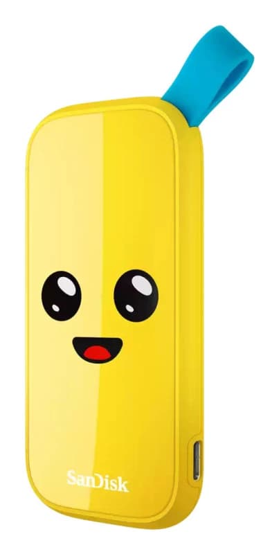 SanDisk SanDisk SDSSDE30-1T00-G25F external solid state drive 1TB USB Type-C 3.2 Gen 2 (3.1 Gen 2) Yellow SDSSDE30-1T00-G25F