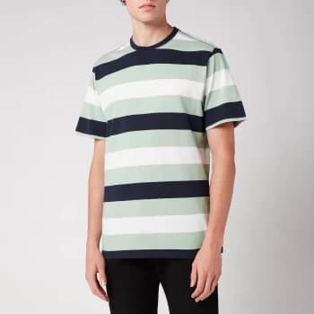 Barbour Mens Edwards Stripe T-Shirt - Navy - M