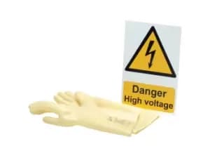 Draper DTKGLOVES/SIGN Electrical Insulating Gloves Size 9 and Hazard Sign