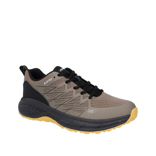 Hi Tec Mens Trail Destroyer Lightweight Trainers UK Size 11 (EU 45) Olive/Black/Golden Spice HIT145-OLIVE-11