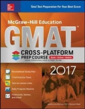 Mcgraw-Hill Education Gmat 2017 by Sandra Luna Mccune Book