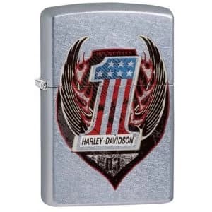 Zippo Harley Davidson One Street Chrome Windproof Lighter
