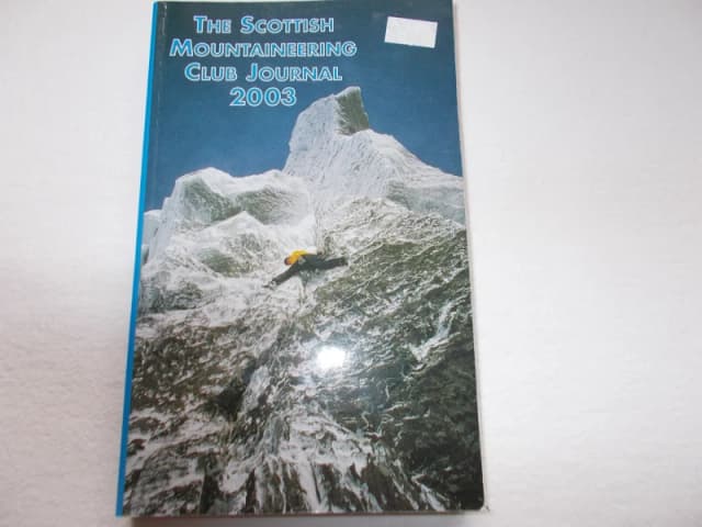 The Scottish Mountaineering Club Journal 2003 Paperback