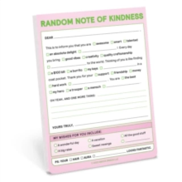 Knock Knock Random Note of Kindness Nifty Note Other printed item