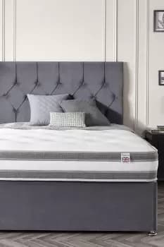 Cashmere 1000 Pocket Tufted Mattress - Size: King Size - White