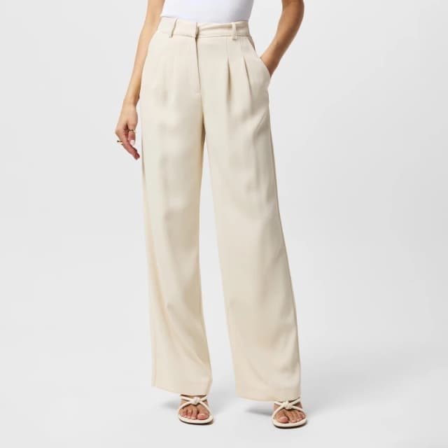 French Connection Harry Suit Trousers - Cream Cream 10