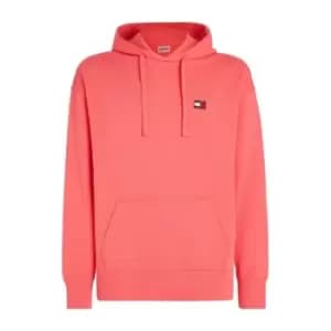 Tommy Jeans Tjm Rlx XS Badge Hoodie - Pink