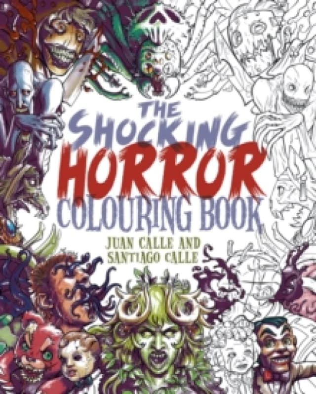 The Shocking Horror Colouring Book Paperback / softback