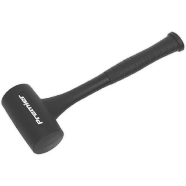 Loops 2.2lb Shot-Loaded Dead Blow Hammer - Anti-Rebound Hammer - Nitrile Rubber Multi