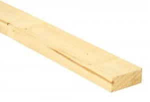 Wickes Whitewood PSE 18 x 44 x 2400mm Single