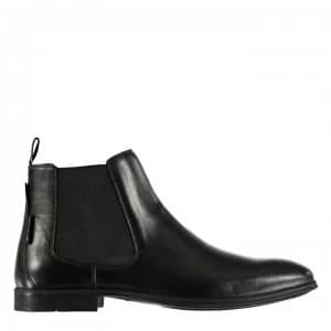 Ben Sherman Lombard Chelsea Boots - Black Lthr