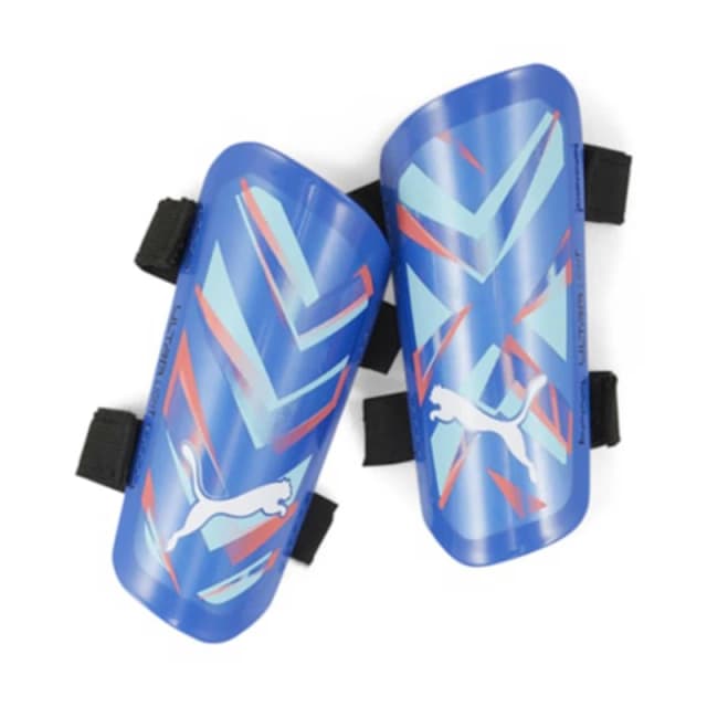 Puma Ultra Light Strap Shin Guards - Blue Blue S
