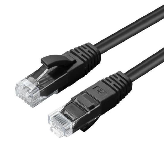 Microconnect UTP525S networking cable Black 25 m Cat5e U/UTP (UTP)