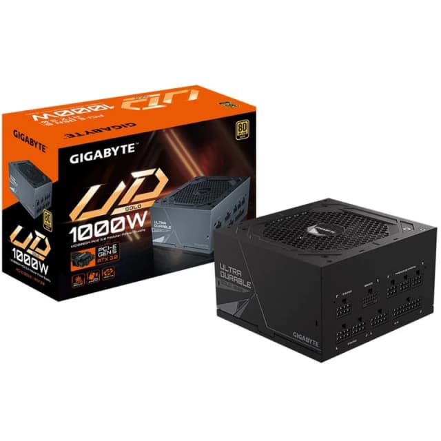 Gigabyte UD1000GM PG5 (rev. 2.0) 1000W PSU 80 PLUS Gold Fully Modular PCIe 5.0 ATX 3.0 Power Supply Unit