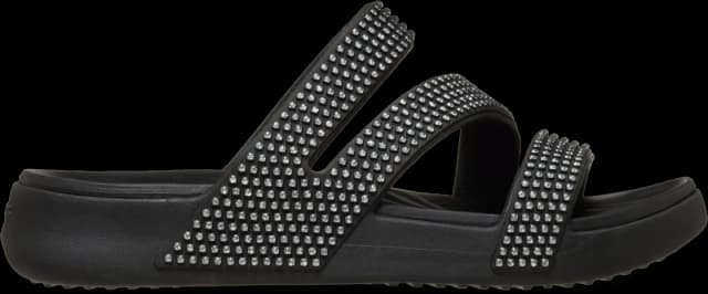 Crocs Women Getaway Gems Strappy Sandals Black 4