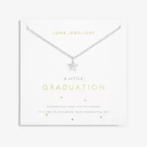 Graduation Silver 46cm + 5cm Extender Necklace 6116
