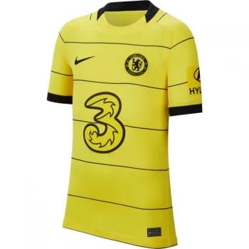 Nike Chelsea Away Shirt 2021 2022 Junior - Yellow
