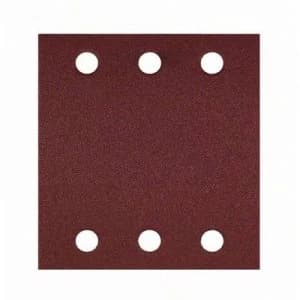Bosch Accessories Best for Wood 2608607455 Sanding paper Hook-and-loop-backed, Punched Grit size 40 (L x W) 107mm x 115mm 10 pcs