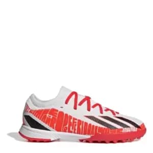 adidas X Messi .3 Junior Astro Turf Trainers - White