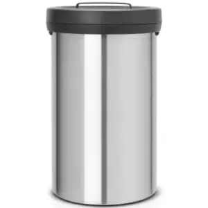 Brabantia Big Bin 60 Litre Matt Steel Fingerprint Proof