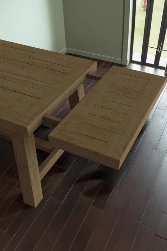 FWStyle FWStyle Solid Pine Dining Table Extension Leaf in Brown Brown One Size Unisex 5056413124692