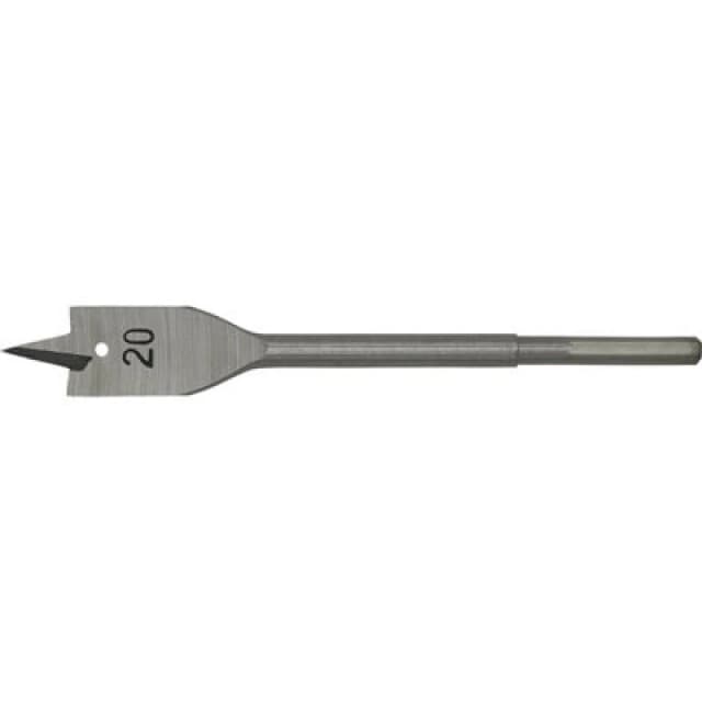 Loops 20 x 152mm Fully Hardened Wood Drill Bit - Hex Shank - High Performance Woodwork Multi