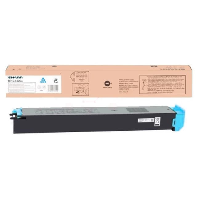 Sharp BP-GT30CA Toner cyan. 15K pages ISO/IEC 19752 for Sharp BP-30 C