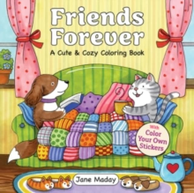 Friends Forever : A Cute & Cozy Coloring Book Paperback / softback