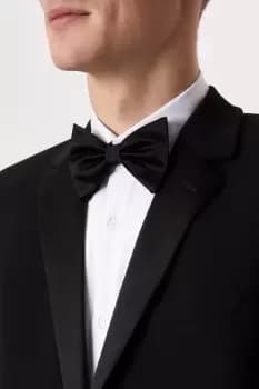 Black Silk Bow Tie
