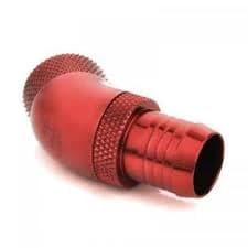 Bitspower Deep Blood Red Dual Rotary 45-Degree 1/2