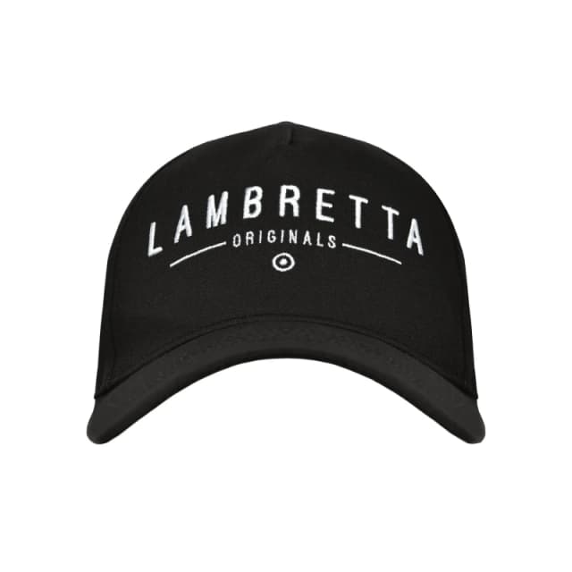 Lambretta Lambretta Men Originals Cap in Black One Size Male 5063703801799