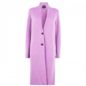 SET Button Front Coat - Orchid 4276